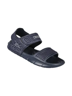 Kappa SPLASH Sandali da ragazzo in gomma con cinturino a strappo - blu scuro