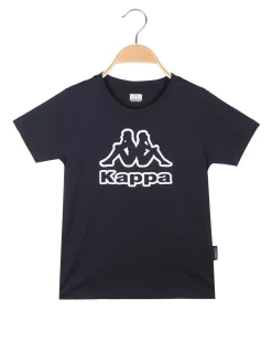 Kappa T-shirt da ragazzo in cotone con logo