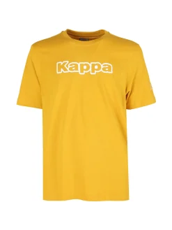 Kappa T-shirt da uomo in cotone con stampa scritta