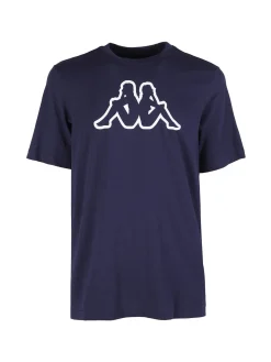 Kappa T-shirt da uomo in cotone con logo