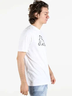 Kappa T-shirt da uomo in cotone con logo