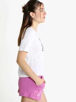 Kappa T-shirt donna in cotone con logo a pois
