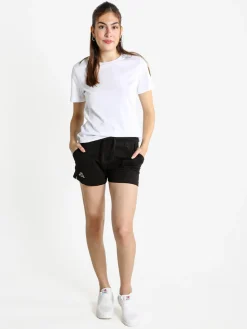 Kappa T-shirt donna in cotone con logo