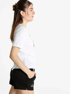 Kappa T-shirt donna in cotone con logo