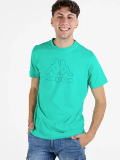 Kappa T-shirt uomo in cotone con logo