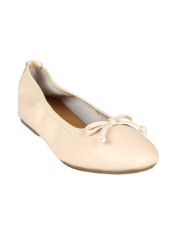 Keys Ballerine donna in pelle con fiocchetto