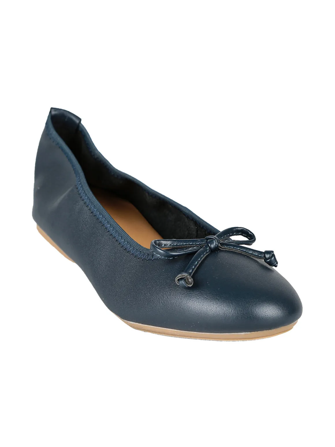 Keys Ballerine donna in pelle con fiocchetto