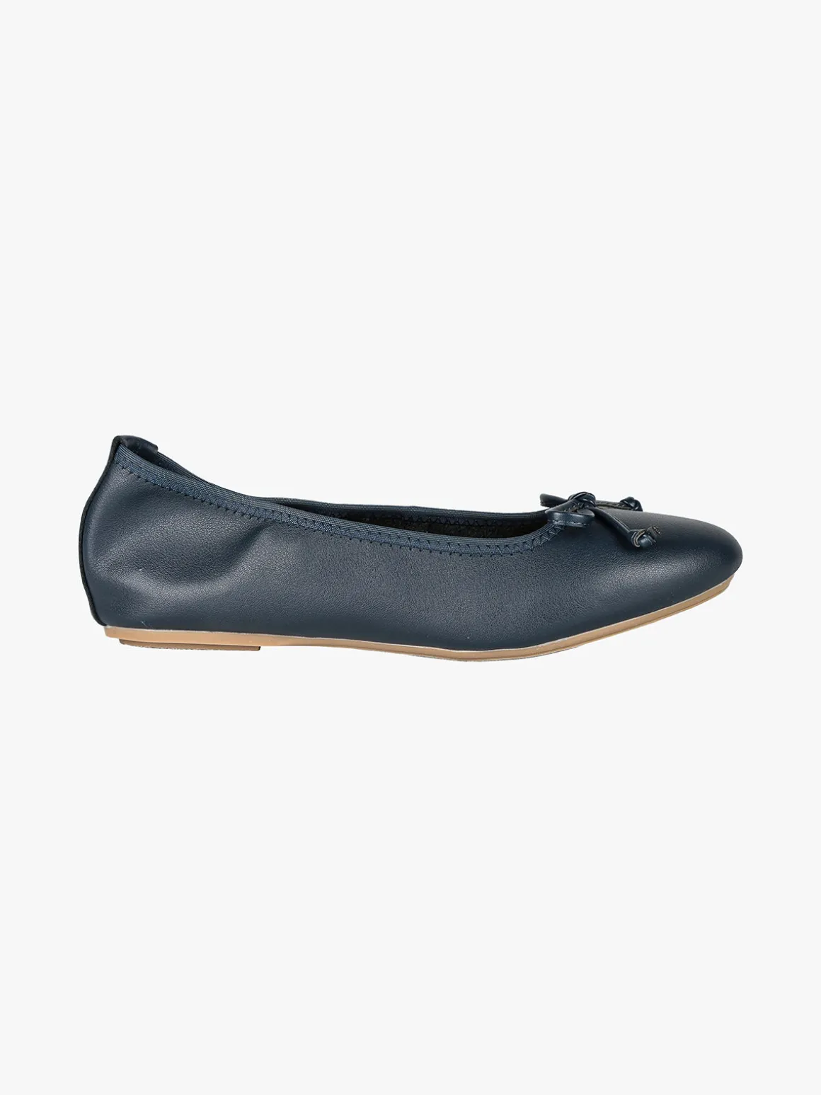 Keys Ballerine donna in pelle con fiocchetto