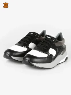 Keys Sneakers donna in vera pelle