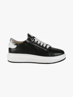 Keys Sneakers donna stringate con zip laterali e dettagli glitter