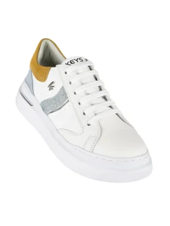 Keys Sneakers in pelle donna con glitter