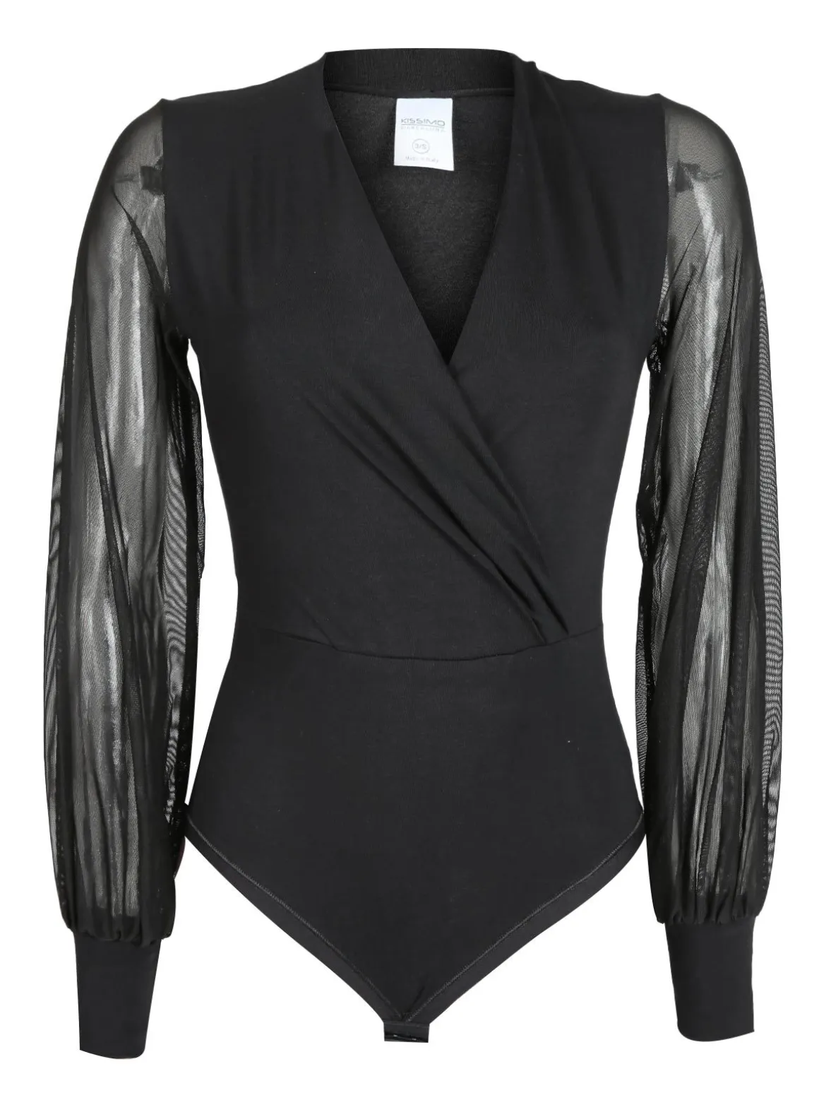 Kissimo CASSANDRA Maglia a body con maniche velate