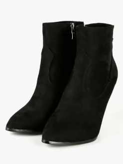 Kiss Kriss Tronchetti donna scamosciati con tacco
