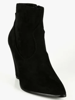 Kiss Kriss Tronchetti donna scamosciati con tacco