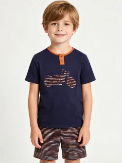 Kotton Pigiama corto bambino in cotone