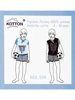 Kotton Pigiama corto da bambino in cotone