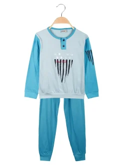 Kotton Pigiama lungo bambino in cotone