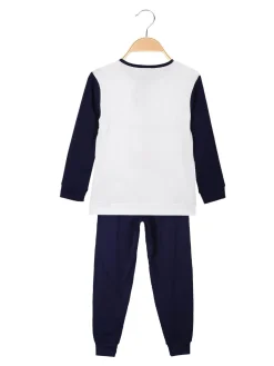 Kotton Pigiama lungo da bambina in cotone
