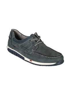 La Cuoieria Mocassini stringati in pelle nubuck da uomo