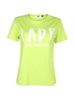 Ladp T-shirt manica corta donna con scritta