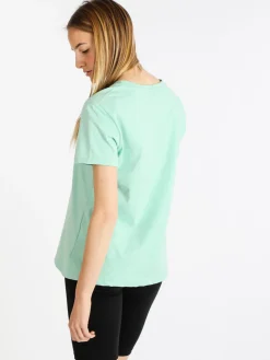 Ladp T-shirt manica corta donna con scritta