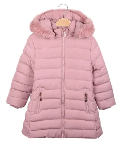 Lady Moda Piumino lungo imbottito da bambina