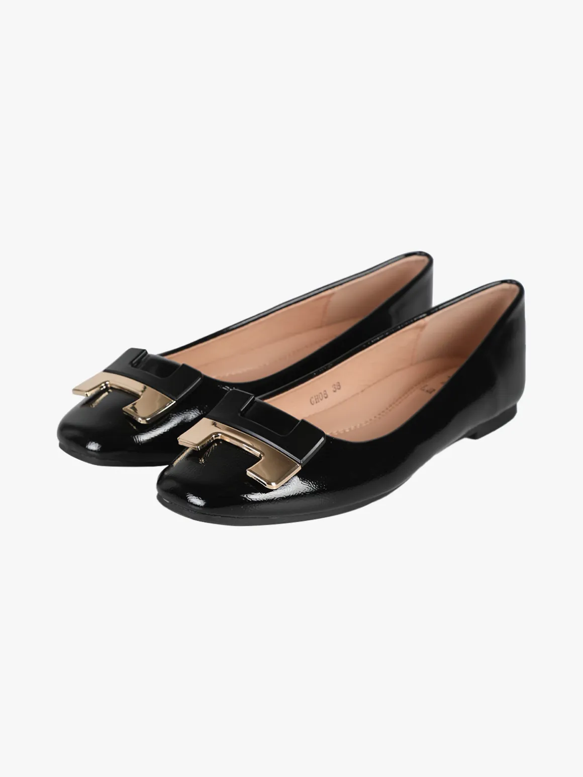 La Flor Ballerine donna lucide con punta squadrata