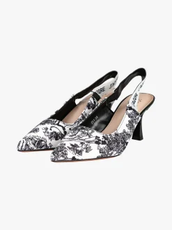 La Flor Slingback donna a punta con cinturino elastico alla caviglia