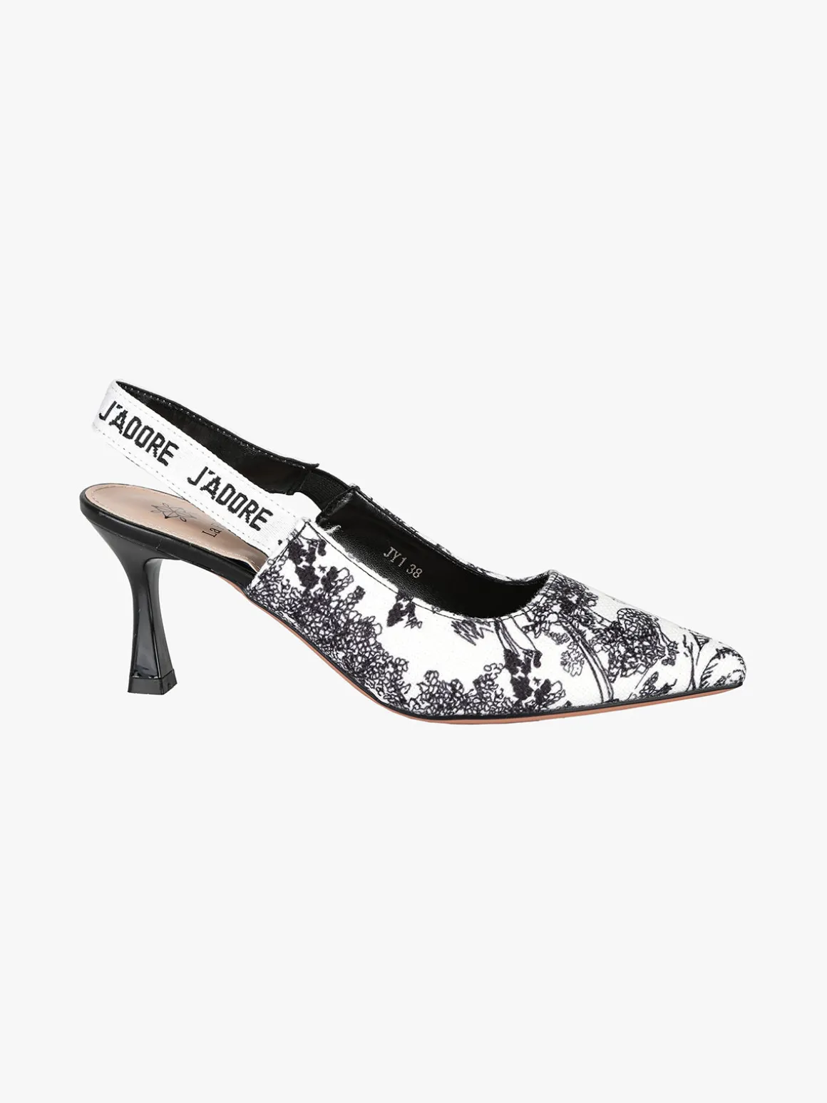 La Flor Slingback donna a punta con cinturino elastico alla caviglia