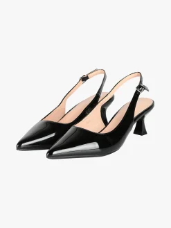 La Flor Slingback donna in vernice con cinturino e fibbia
