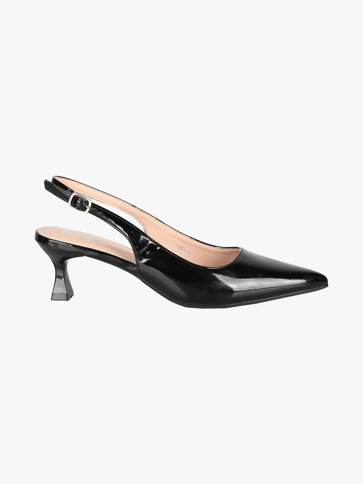 La Flor Slingback donna in vernice con cinturino e fibbia