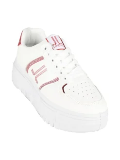 Lancetti Sneakers da donna stringata con zeppa