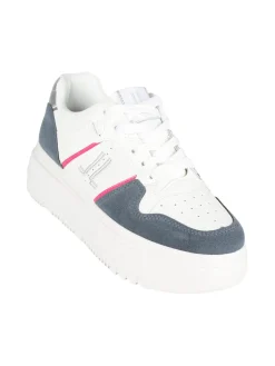 Lancetti Sneakers donna stringata con platform