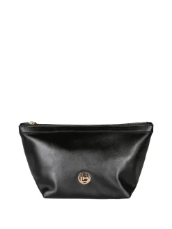 Laura Biagiotti Beauty case medio con logo - nero