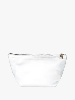Laura Biagiotti Beauty case medio con logo - argento
