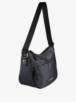 Laura Biagiotti Borsa donna a tracolla in nylon - nero