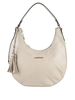 Laura Biagiotti Borsa donna hobo con trama a rombi - nero