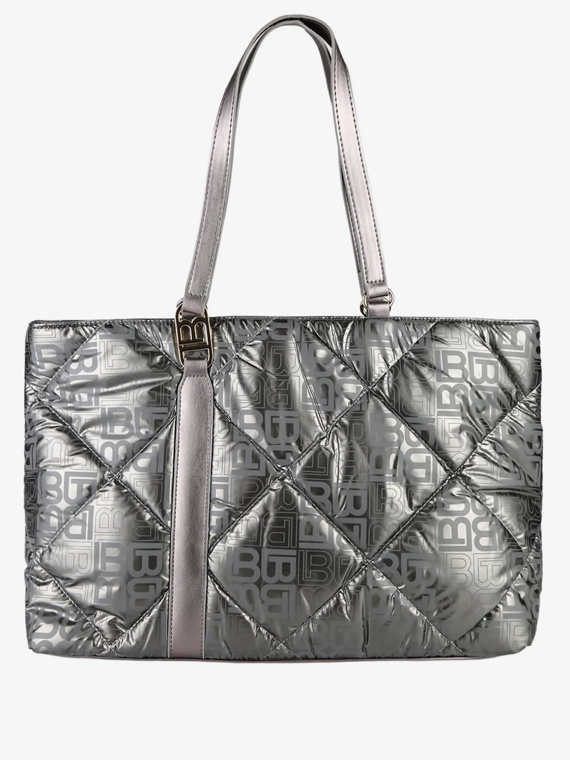 Laura Biagiotti Borsa donna shopping in tessuto impermeabile - antracite