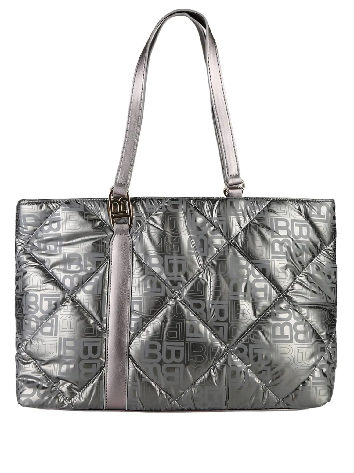 Laura Biagiotti Borsa donna shopping in tessuto impermeabile - antracite