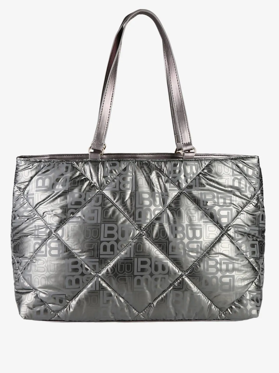 Laura Biagiotti Borsa donna shopping in tessuto impermeabile - antracite
