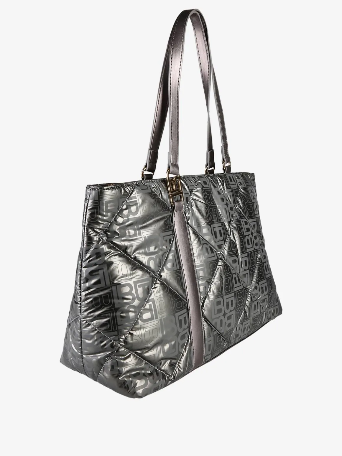 Laura Biagiotti Borsa donna shopping in tessuto impermeabile - antracite