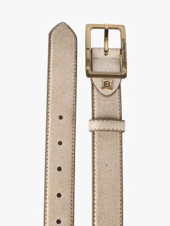 Laura Biagiotti Cintura da donna in ecopelle scamosciata - naturale