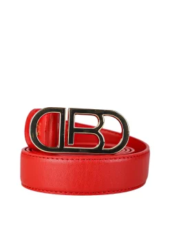 Laura Biagiotti Cintura donna con logo - rosso