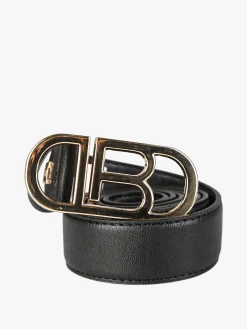 Laura Biagiotti Cintura donna con logo - nero