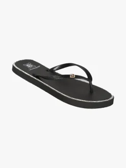 Laura Biagiotti Infradito donna da mare con strass - nero