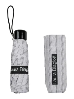Laura Biagiotti Ombrello mini pieghevole - grigio chiaro