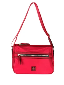 Laura Biagiotti Palm Borsa a tracolla in tessuto