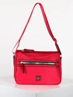 Laura Biagiotti Palm Borsa a tracolla in tessuto