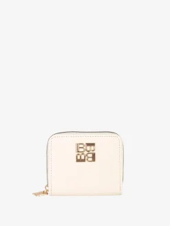 Laura Biagiotti Portafoglio mini da donna zip e logo - nero