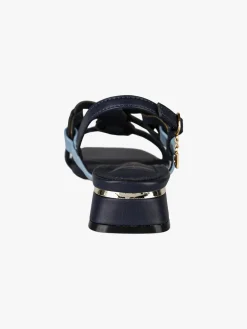 Laura Biagiotti Sandali da donna con cinturino alla caviglia con fibbia - blu scuro